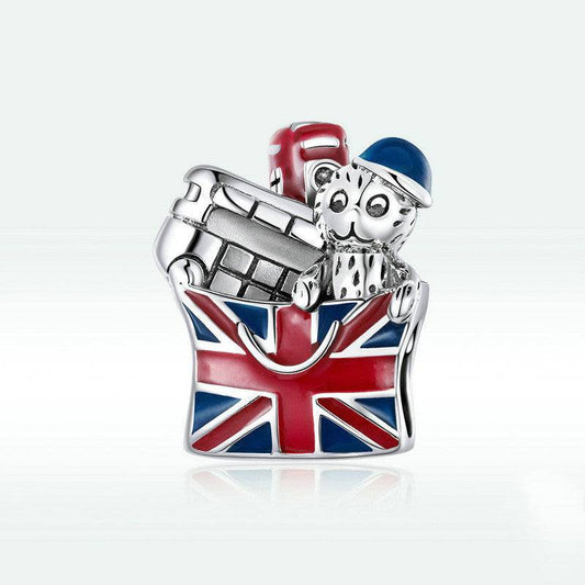 London charm with UK landmarks and Union Jack design