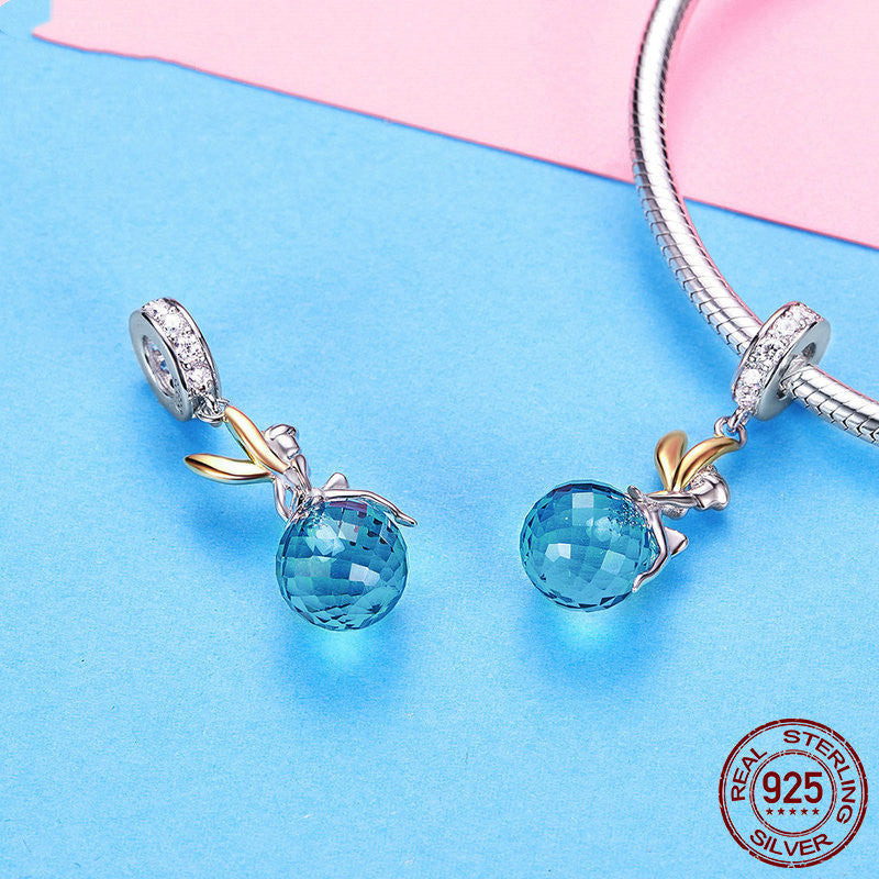 Blue Crystal Fairy Charm