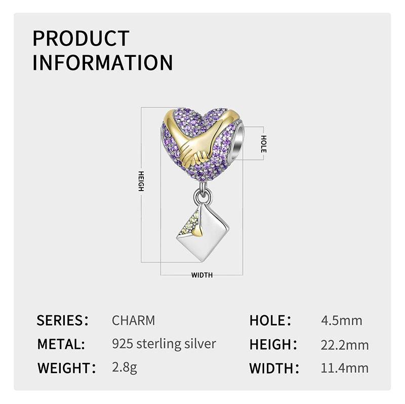 Product details of Love Letter Charm