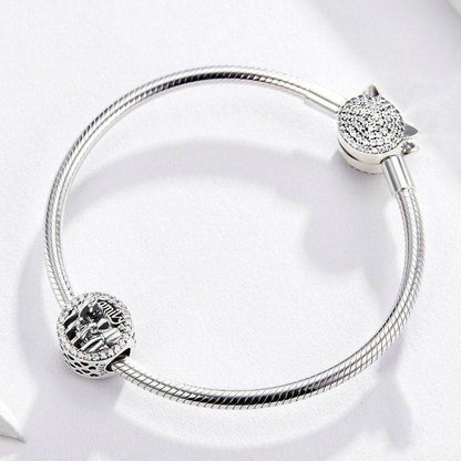 Bracelet with Family Charm