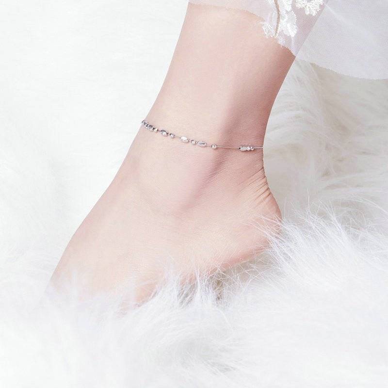 Simple Sterling Silver AnkletANKLET